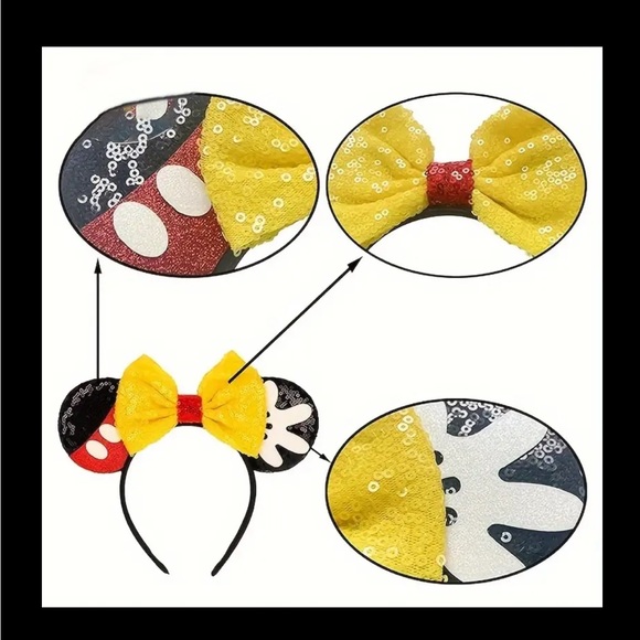 Disney Mickey Mouse Ear Headband - Picture 3 of 5